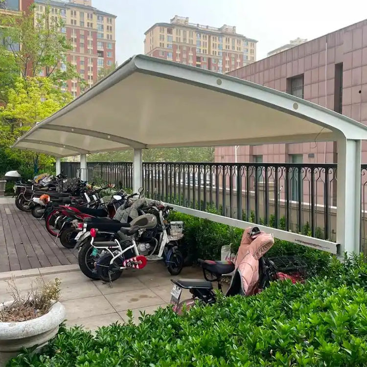 云阳县膜结构电动车棚